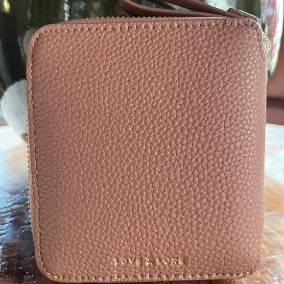 Love & Lore Pink Zip Wallet - Picture 1 of 5